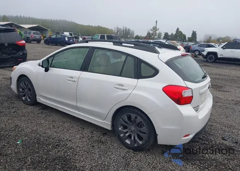 2013 Subaru Impreza 2.0I Sport Premium из США, поврежденный, VIN JF1GPAL63DH863453